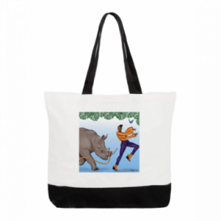 Shopper Tas - Naughty Rhino