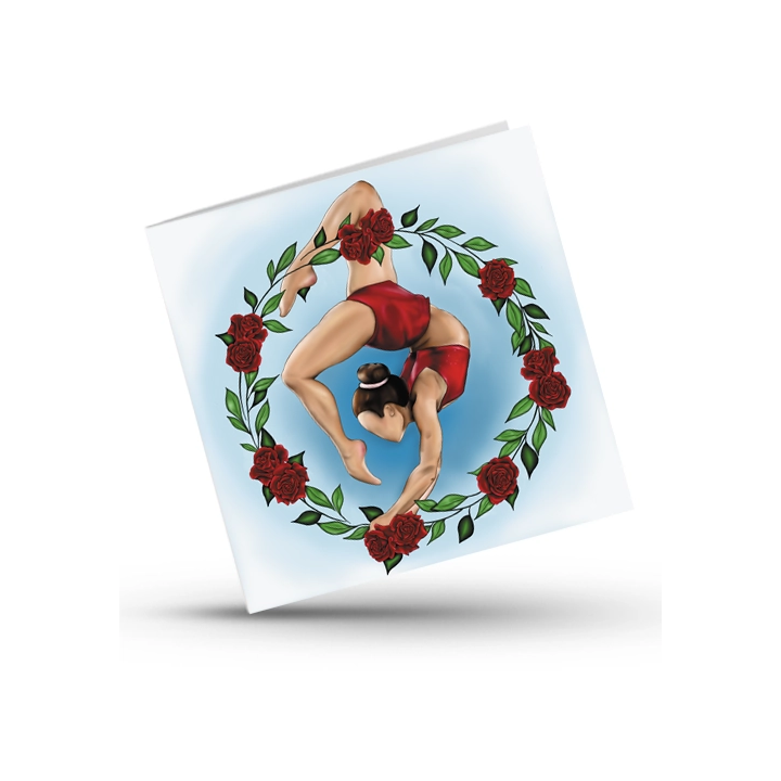 Wenskaart - De Gymnast