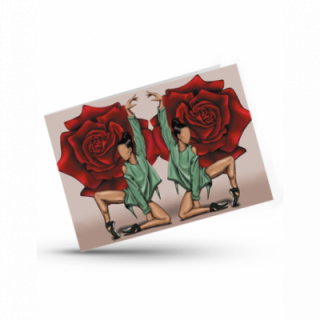 Wenskaart - Rozendans