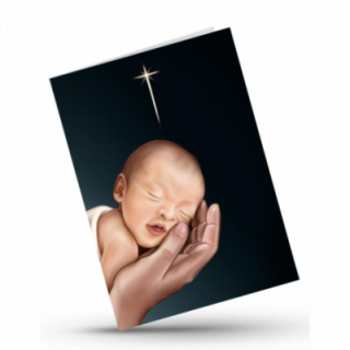 Wenskaart - Xmas Baby
