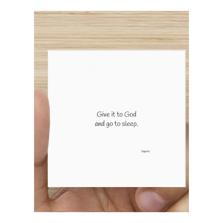 Bemoedigingskaart - Slaap lekker