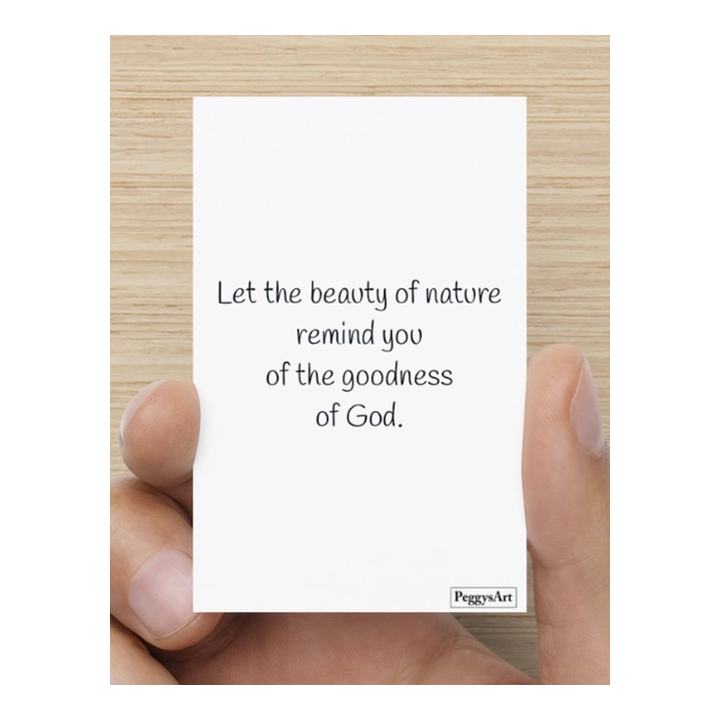 Bemoedigingskaart - Natuur