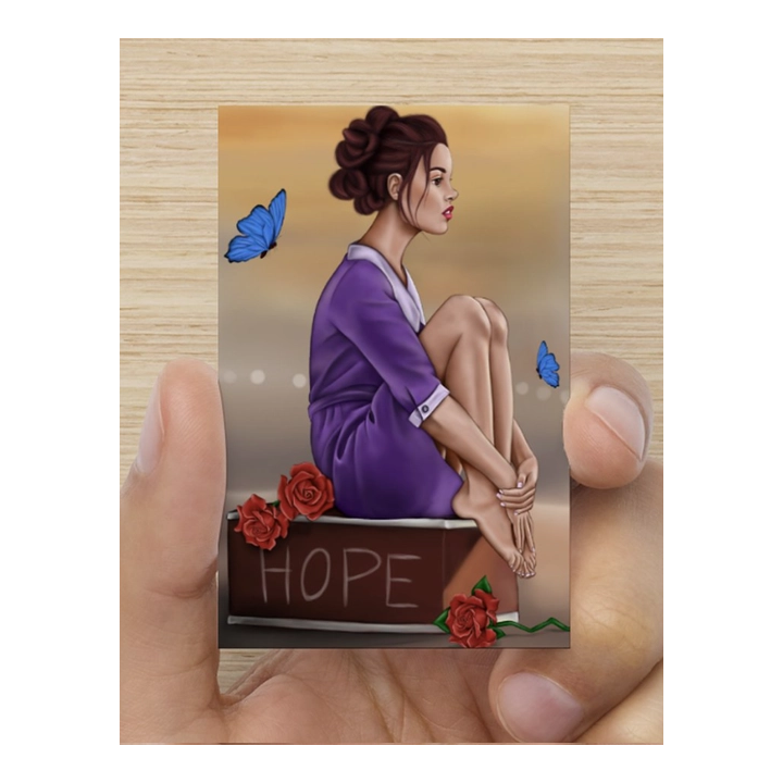 Bemoedigingskaart - Hoop