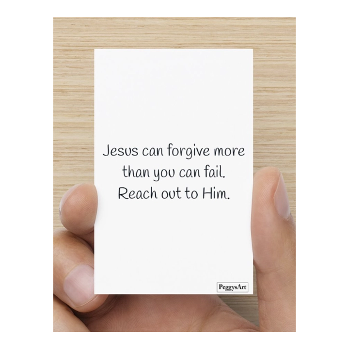 Bemoedigingskaart - Reach Out