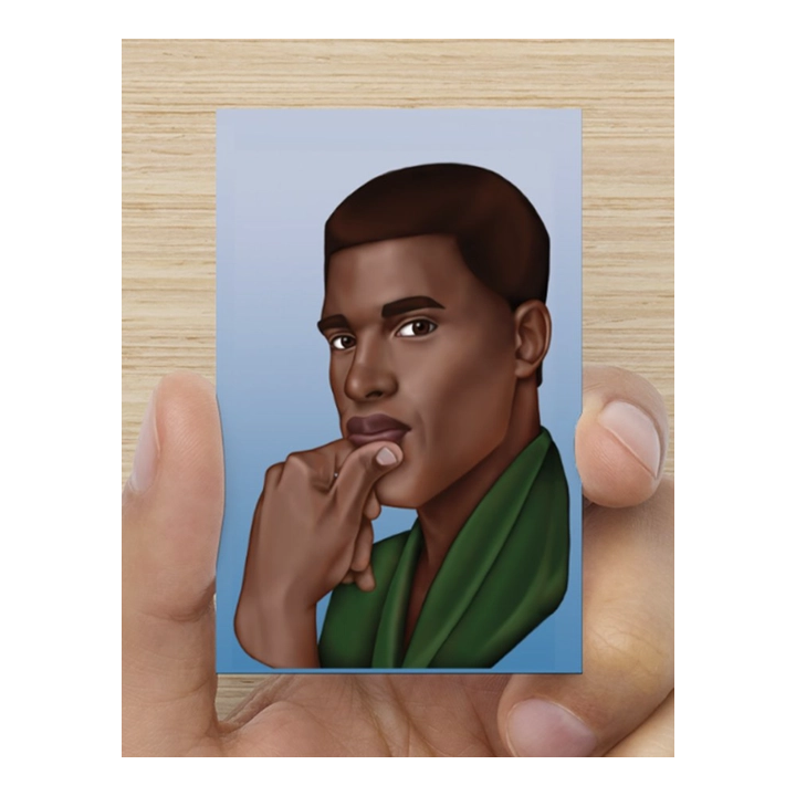 Bemoedigingskaart - Wees stil