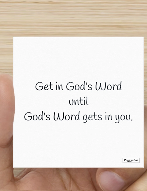 Comfort Card - God's Word