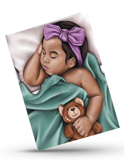 Greeting Card - Sleeping Baby